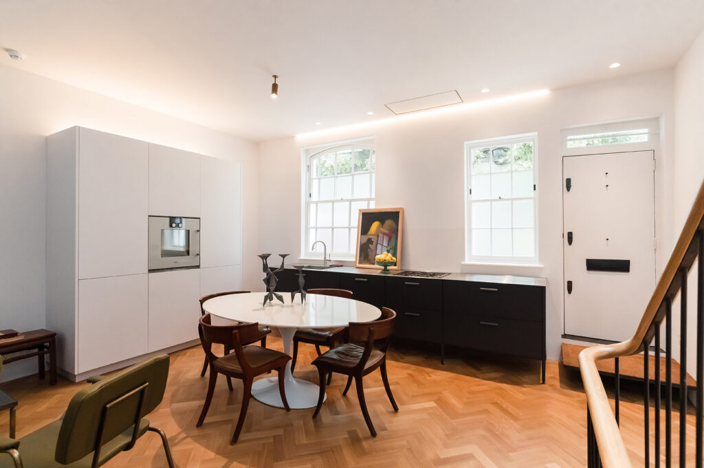 Photograph of 7CC kitchen by Espresso Design Ltd. ©2022 Espresso Design